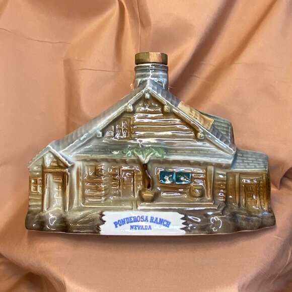 James Bean Other - 1969 Genuine Regal China Ponderosa Ranch Nevada James Bean Whiskey Decanter